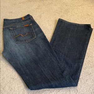 7 Jeans - bootcut - dark rinse